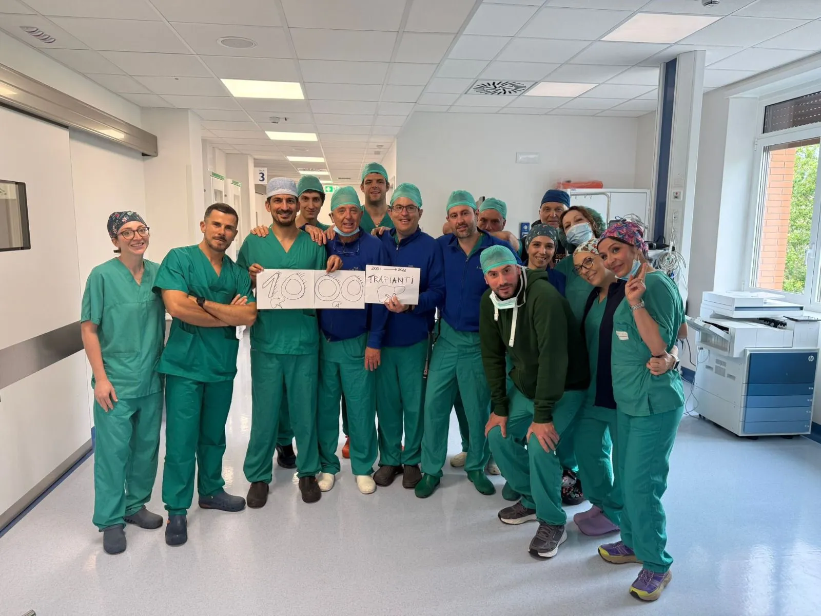 Ospedale San Camillo di Roma, record storico: raggiunti 1.000 trapianti di fegato in 25 anni