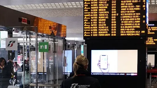Danni alla rete idrica: circolazione ferroviaria sospesa sulla linea Roma Napoli via Cassino