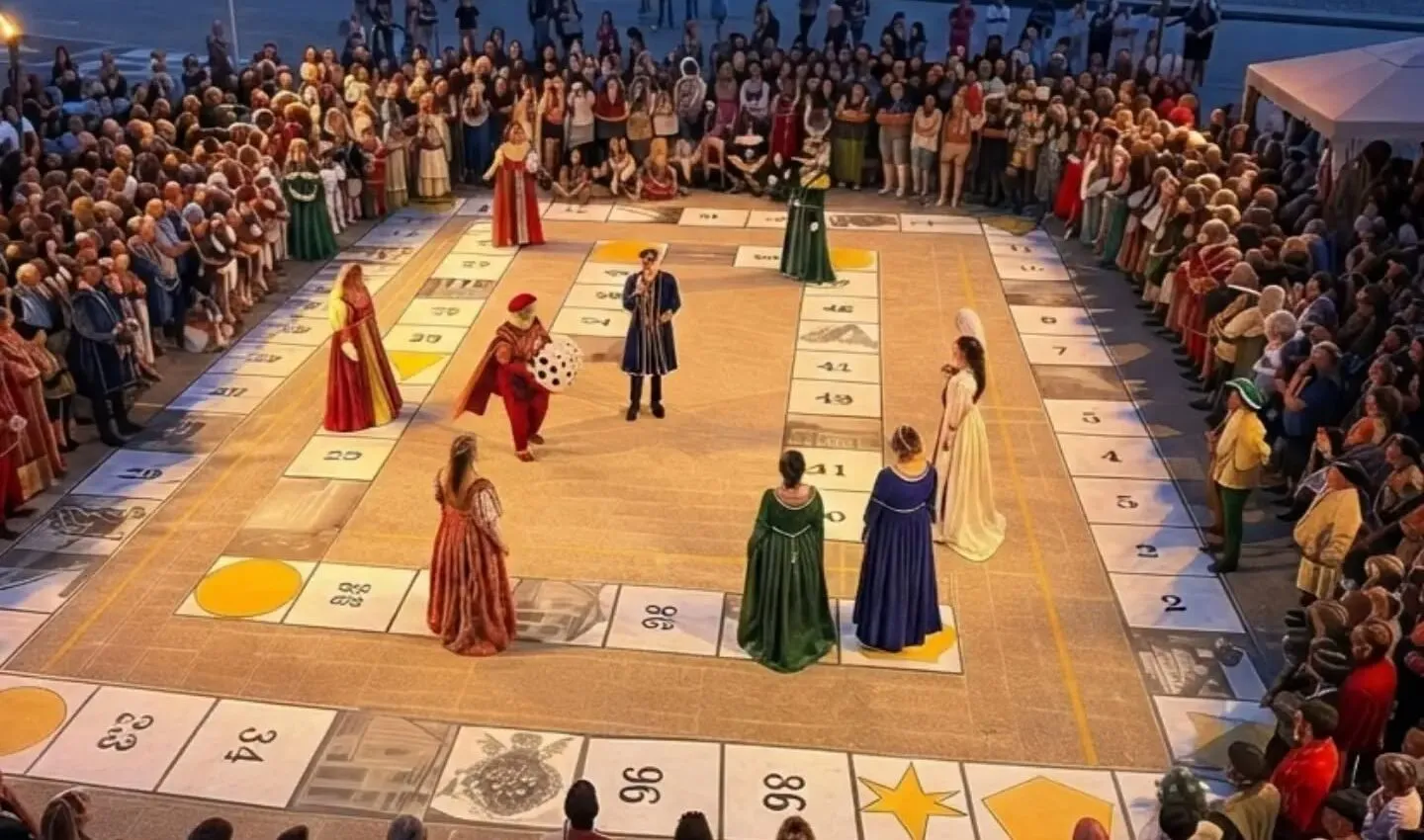 "Palio sotto le stelle" al porto turistico di Roma: tra cortei storici e la Disfida della Rocca