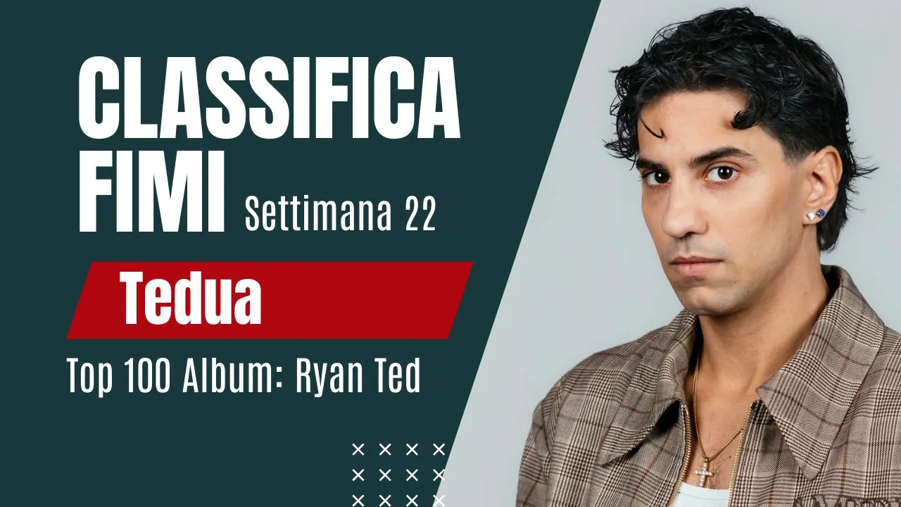 Classifica FIMI Settimana 22, Tedua in vetta. Disastro discografico per Amici