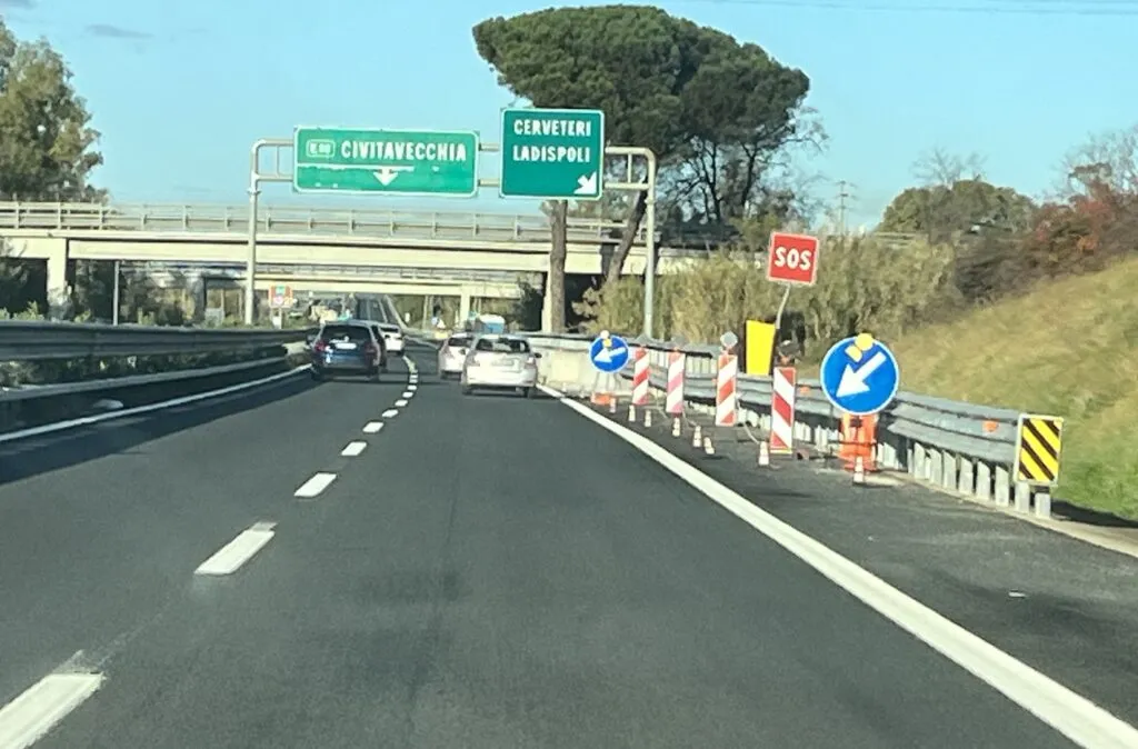 A12 Roma-Civitavecchia, chiusure e viabilità modificata: dove, date e percorsi alternativi