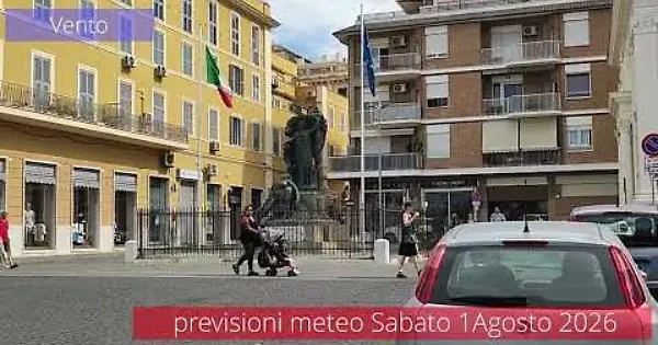 Caldo anomalo e locali temporali sui Monti della Tolfa: sole e brezza sul litorale di Civitavecchia